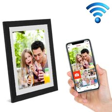 G100 Schermo LCD da 10,1 pollici WIFI Cloud Album Cornice fotografica digitale Album fotografico elettronico con schermo rotante touch e video push (spina UK)