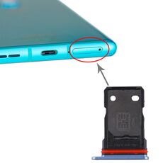 Per OnePlus 8 5G UW (Verizon) Vassoio scheda SIM (blu)