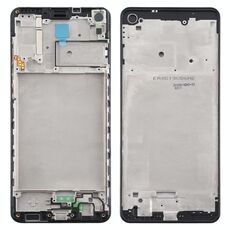 Per Samsung Galaxy A21s Front Housing LCD Frame Bezel Plate (Nero)