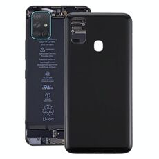 Cover posteriore batteria per Samsung Galaxy M21 nero SPA1654BL