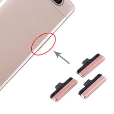Per Samsung Galaxy A80 Pulsante di accensione e pulsante di controllo del volume (oro)