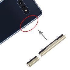 Per Samsung Galaxy S10e Pulsante di accensione e pulsante di controllo del volume (giallo)