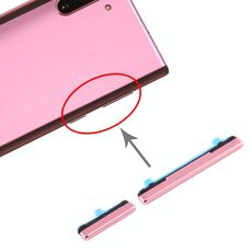 Per Samsung Galaxy Note10 Pulsante di accensione e pulsante di controllo del volume (rosa)