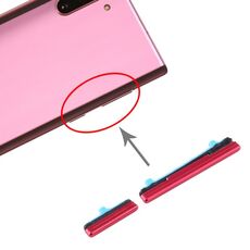 Per Samsung Galaxy Note10 Pulsante di accensione e pulsante di controllo del volume (rosso)
