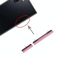 Per Samsung Galaxy Note10+ Pulsante di accensione e pulsante di controllo del volume (rosa)