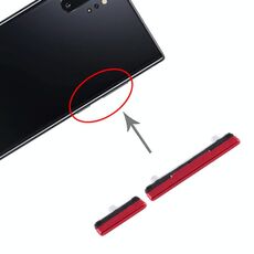 Per Samsung Galaxy Note10+ Pulsante di accensione e pulsante di controllo del volume (rosso)