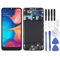 Schermo LCD TFT per Samsung Galaxy A20 / SM-A205F (versione UE) (nero)