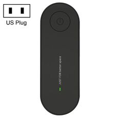 Mini aspirapolvere per deodorante ad ultrasuoni wireless per uso domestico Controller per acari della polvere, spina americana (nero)