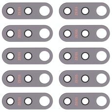 Obiettivo per fotocamera posteriore da 10 PC per Nokia 7.1 / TA-1085 / TA-1095 / TA-1096