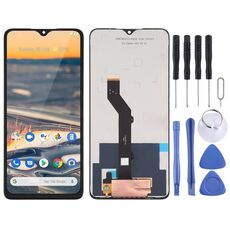 Schermo LCD TFT per Nokia 5.3 TA-1227 / TA-1229 / TA-1223 / TA-12234 con digitalizzatore assemblaggio completo (nero)
