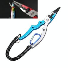 Pinza per esche artificiali Fish Control Pinza per pesci, stile: Luya Pliers (blu)