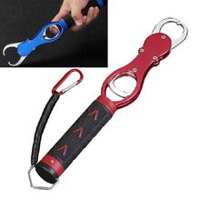 Pinza per pesce con pinza per esche artificiali, stile: pesce di controllo (rossa)