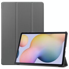 Per Samsung Galaxy Tab S8 + / TAB S8 PLUS / TAB S7 FE / TAB S7 + Custer Smart PU Custodia Smart PU con funzione Sleep / Wake-up e supporto a 3 volte (grigio)