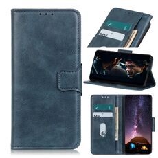 Per Alcatel 1SE 2020 Mirren Crazy Horse Texture Custodia in pelle con vibrazione orizzontale con supporto, slot per schede e portafoglio (blu)