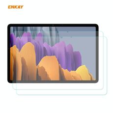 Per Samsung Galaxy Tab S8/Galaxy Tab S7 2 pezzi ENKAY Hat-Prince 0.33mm 9H Durezza superficiale 2.5D Protezione in vetro temperato a prova di esplosione