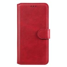 Per Vivo Y50 / Y30 Custodia in pelle con vibrazione orizzontale in PU + TPU con texture di vitello classica, con supporto e slot per schede e portafoglio (rosso)