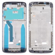 Cornice per cornice LCD alloggiamento anteriore per Motorola Moto E5 (grigio)