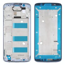 Cornice per cornice LCD alloggiamento anteriore per Motorola Moto G6 Plus (blu)