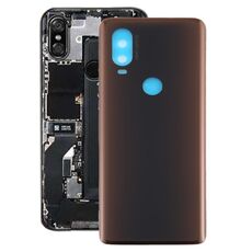 Coperchio posteriore della batteria per Motorola Moto One Vision (marrone)