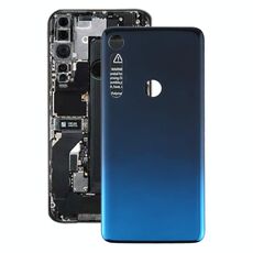 Coperchio posteriore della batteria per Motorola Moto One Macro (blu)