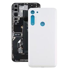Coperchio posteriore della batteria per Motorola Moto G8 (bianco)