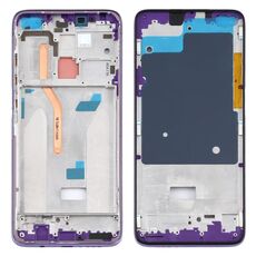Piastra cornice cornice LCD alloggiamento anteriore per Xiaomi Redmi K30, versione 4G (viola)