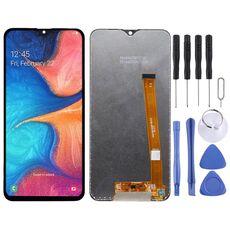 Schermo LCD Super AMOLED originale per Samsung Galaxy A20e con assemblaggio completo di digitalizzatore