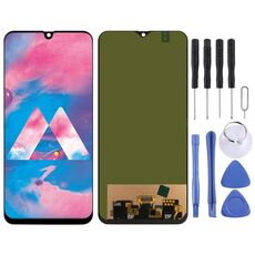 Schermo LCD originale Super AMOLED per Samsung Galaxy A40S con assemblaggio completo del digitalizzatore
