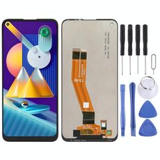 Schermo LCD originale Super AMOLED per Samsung Galaxy M11 con assemblaggio completo di digitalizzatore