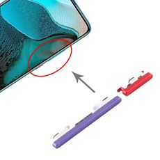 Pulsante di accensione e pulsante di controllo del volume per Xiaomi Redmi K30 Pro (viola)