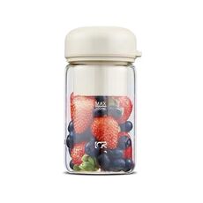 LL-GZ19 Spremiagrumi ricaricabile per uso domestico Mini tazza per succhi Dormitorio per studenti portatile Piccola tazza per succo elettrico (bianco)