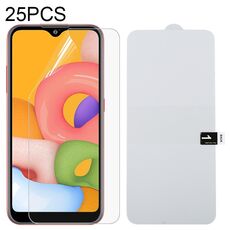 Per Samsung Galaxy A01 25 PCS Pellicola protettiva per schermo intero a prova di esplosione in idrogel