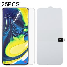 Per Samsung Galaxy A80 25 PCS Pellicola protettiva per schermo intero a prova di esplosione in idrogel