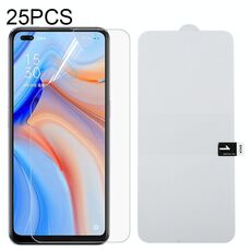 Per OPPO Reno4 25 PCS Full Screen Protector Pellicola idrogel a prova di esplosione