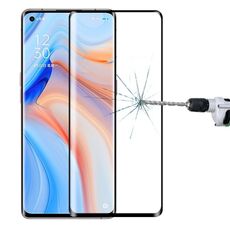 Per OPPO Reno4 Pro Pellicola in vetro temperato a schermo intero con bordo curvo 3D