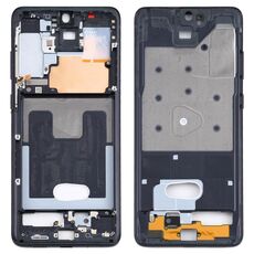 Per Samsung Galaxy S20+ Cornice con cornice centrale (nera)