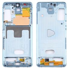 Per Samsung Galaxy S20+ Cornice con cornice centrale (blu)