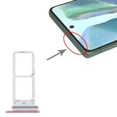 Vassoio per scheda SIM per Samsung Galaxy Note20 + Vassoio per scheda SIM (rosa)
