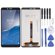 Schermo LCD TFT per Nokia C3 con assemblaggio completo di digitalizzatore