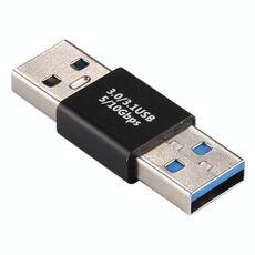 Convertitore estensore accoppiatore USB 3.0 maschio a USB 3.0 maschio