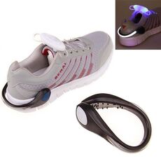 5 PCS Glowing Shoe Clip Light Lampeggiante Clip per scarpe Sport all'aria aperta Spia luminosa Attrezzatura da corsa notturna, consegna a colori casuali