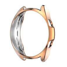 Per Samsung Galaxy Watch 3 41mm Electroplating Hollow Half-Pack Case protettiva TPU (oro rosa)
