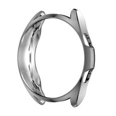 Per Samsung Galaxy Watch 3 45mm Electroplating Hollow Half-Pack Case protettiva TPU (grigio)