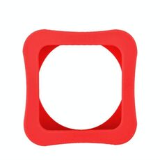 Per Apple TV 4K 5a / 4a custodia protettiva antiscivolo in silicone antiurto per telecomando (rossa)
