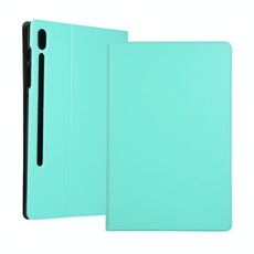 Per Samsung Galaxy Tab S8 + / TAB S8 PLUS / TAB S7 FE / TAB S7 + / T970 Horizontal flip Elasticy PU + TPU custodia in pelle con supporto (verde menta)