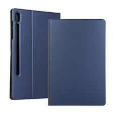 Per Samsung Galaxy Tab S8 + / TAB S8 PLUS / TAB S7 FE / TAB S7 + / T970 Horizontal flip Elasticy PU + TPU custodia in pelle con supporto (blu scuro)
