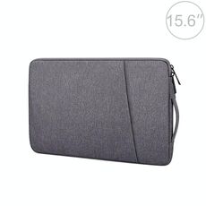 ND01D Custodia protettiva con custodia in feltro Borsa da trasporto per laptop da 15,6 pollici (grigio scuro)