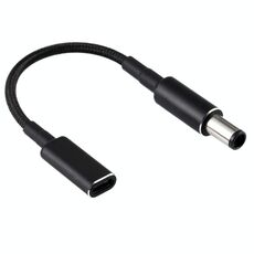 PD 100 W 18,5-20 V 7,4 x 0,6 mm a USB-C / Type-C Cavo treccia in nylon adattatore per HP