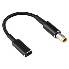 PD 100 W 18,5-20 V 7,9 x 0,9 mm a USB-C / Type-C Cavo a treccia in nylon con adattatore
