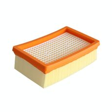 2 pezzi aspirapolvere elemento filtrante filtro piatto accessori a rete per Karcher Mv4 / Mv5